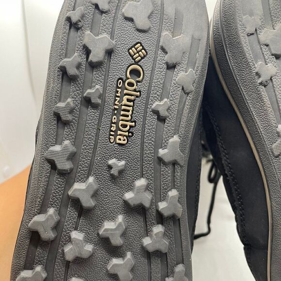 Columbia Heavenly Omni-Heat Lace Up Black Winter Boot Size 6.5 - Picture 6 of 8
